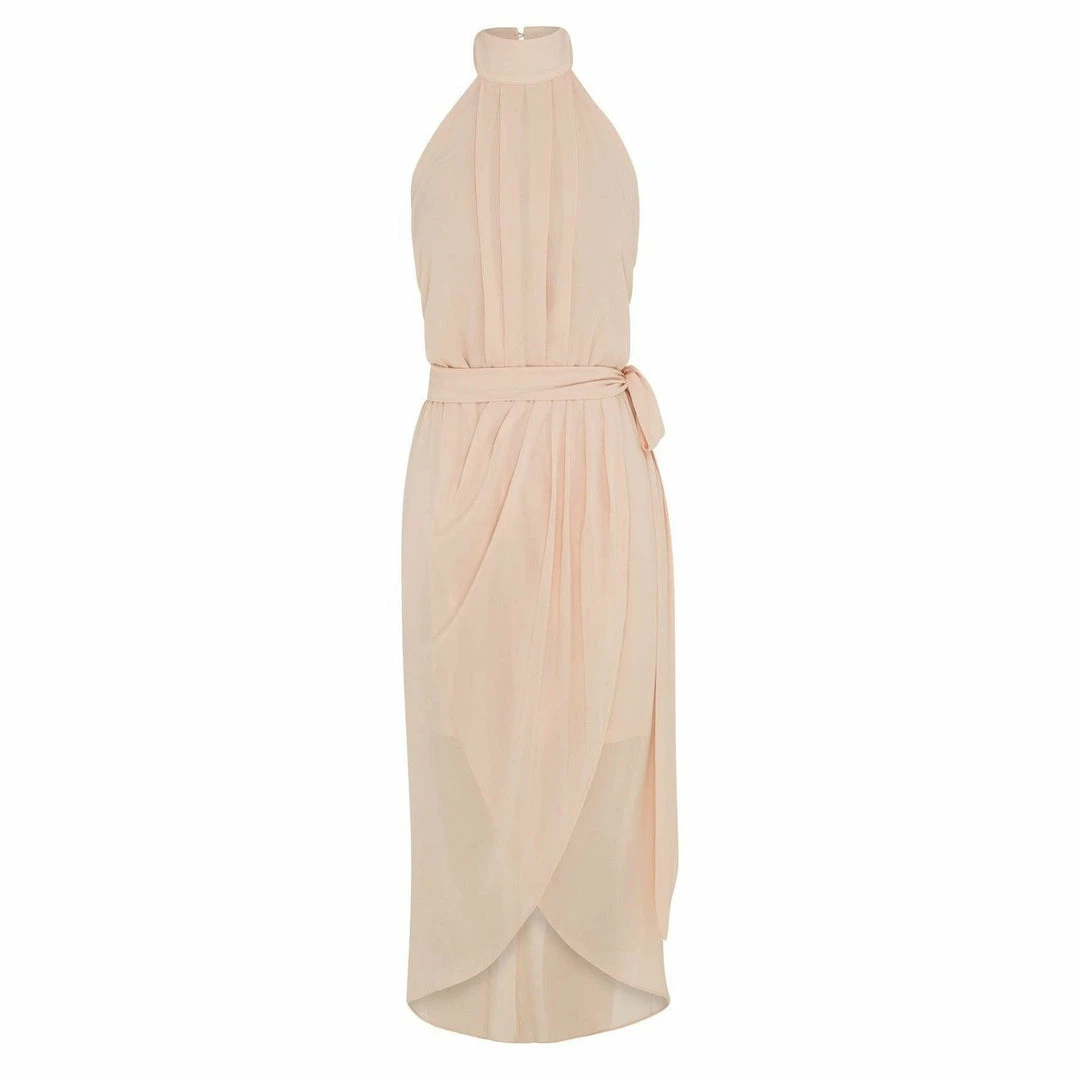 Esther Luxe Amaryllis Dress - Soft Peach CLOTHING 8 Esther Luxe Amaryllis Dress - Soft Peach CLOTHING
