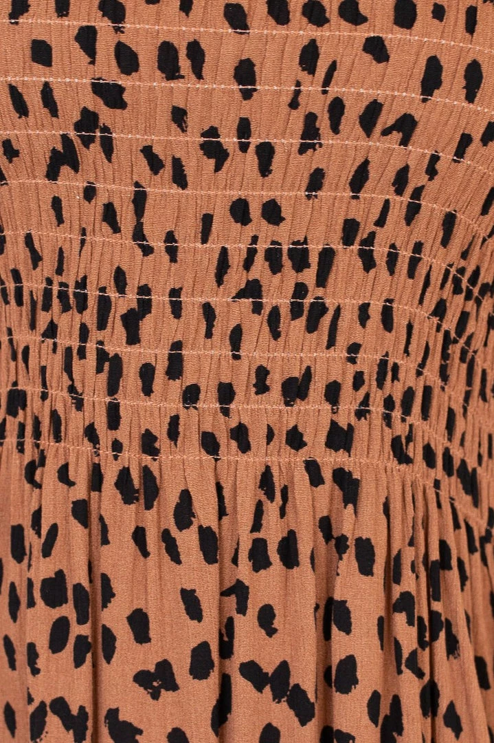 Dream House Ambra Dress - Rust Print CLOTHING 7 Dream House Ambra Dress - Rust Print CLOTHING