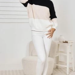 Desire Brandy Knit - Pink Stripe