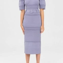 KEEPSAKE THE LABEL CLOTHING Bulletin Knit Skirt - Storm