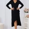 Style Box Cherice Dress - Black CLOTHING