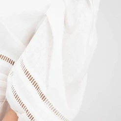 KEEPSAKE THE LABEL Composer Midi Dress - Porcelain CLOTHING