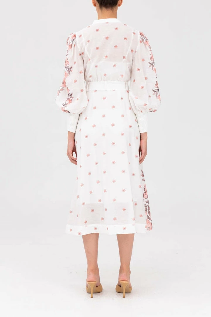 KEEPSAKE THE LABEL Fame Shirt Dress - Porcelain Rose CLOTHING 5 KEEPSAKE THE LABEL Fame Shirt Dress - Porcelain Rose CLOTHING