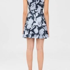 KEEPSAKE THE LABEL Title Mini Dress - Midnight Stencil Floral 8 KEEPSAKE THE LABEL Title Mini Dress - Midnight Stencil Floral