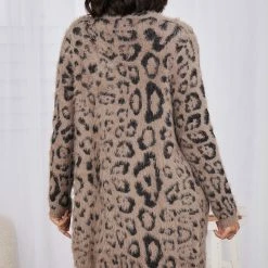 Miracle Fashion Delma Cardigan - Leopard Print