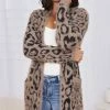 Miracle Fashion Delma Cardigan - Leopard Print 1 Miracle Fashion Delma Cardigan - Leopard Print