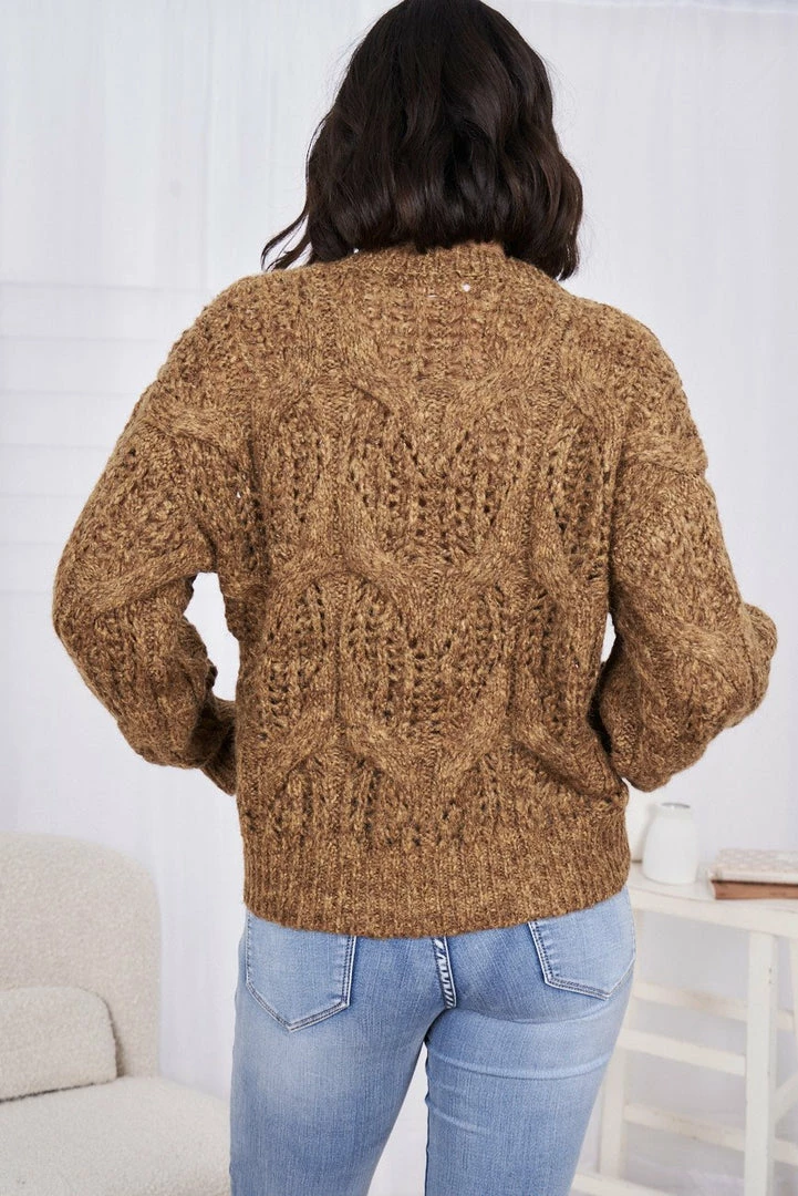 Miracle Fashion Delta Knit - Mustard CLOTHING 6 Miracle Fashion Delta Knit - Mustard CLOTHING