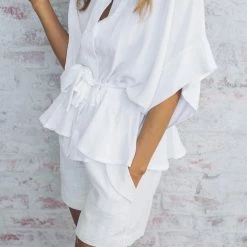 Into Fashion Ellis Top - White 13 Into Fashion Ellis Top - White