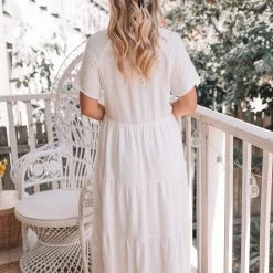 Style Box Emily Dress - White CLOTHING