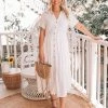 Style Box Emily Dress - White CLOTHING