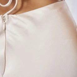 Kaarlo Fashion Pty Ltd Florinda Dress - Champagne CLOTHING 13 Kaarlo Fashion Pty Ltd Florinda Dress - Champagne CLOTHING