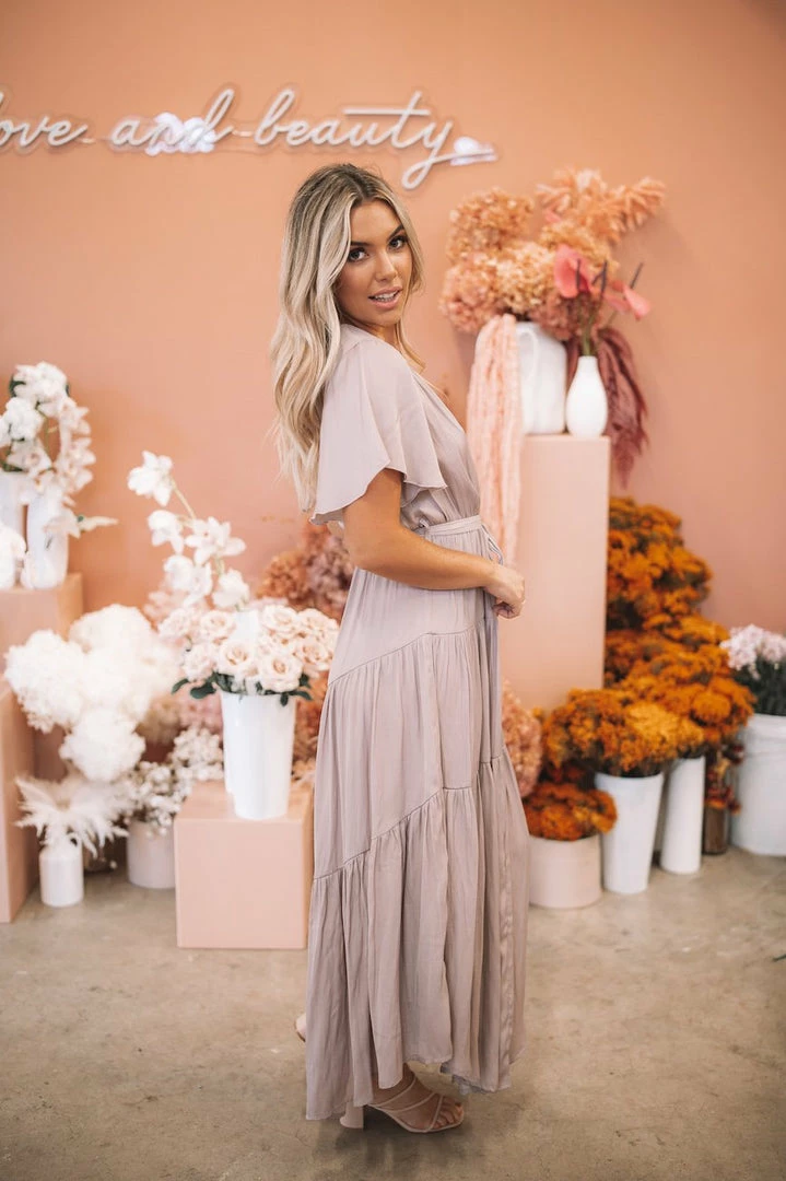 Esther The Label Given Dress - Dusty Pink CLOTHING 5 Esther The Label Given Dress - Dusty Pink CLOTHING