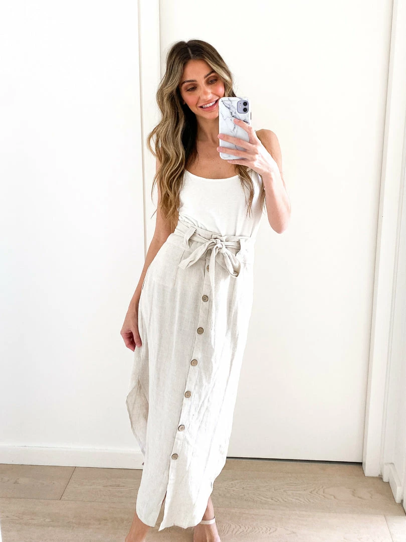 Dream House CLOTHING Barbara Skirt - Beige 3 Dream House CLOTHING Barbara Skirt - Beige