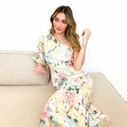 Reverse Calanthia Dress - Sage Floral