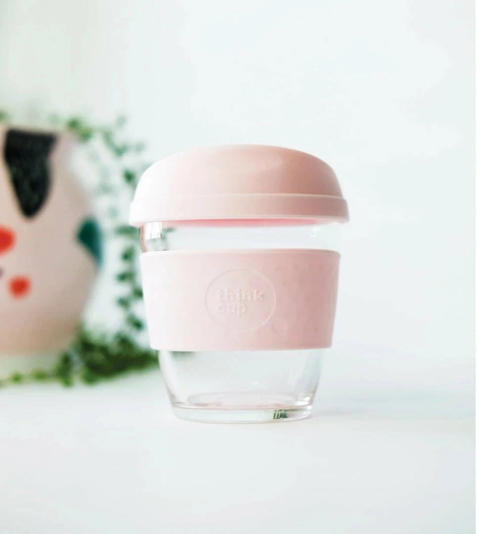 Think Cups Accessories Think Cup 8oz - Blush 4 Think Cups Accessories Think Cup 8oz - Blush