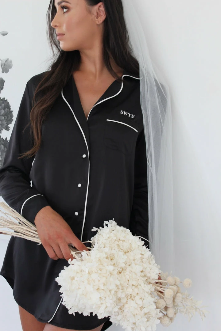 Sleeping With The Enemy Classic Boyfriend Shirt Black 3 Sleeping With The Enemy Classic Boyfriend Shirt Black