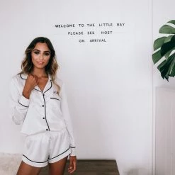 Sleeping With The Enemy Sleepwear & Pyjamas SPRING W. THE ENEMY IVORY