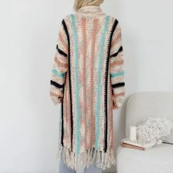 HQ Fashion Lenuta Cardigan - Multi CLOTHING