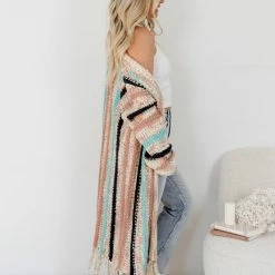 HQ Fashion Lenuta Cardigan - Multi CLOTHING 9 HQ Fashion Lenuta Cardigan - Multi CLOTHING