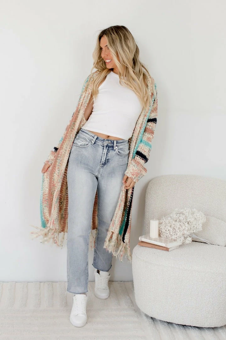 HQ Fashion Lenuta Cardigan - Multi CLOTHING 6 HQ Fashion Lenuta Cardigan - Multi CLOTHING