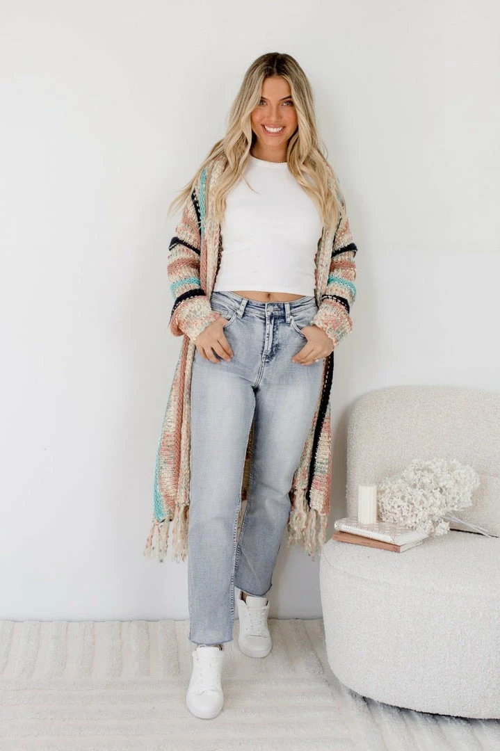 HQ Fashion Lenuta Cardigan - Multi CLOTHING 3 HQ Fashion Lenuta Cardigan - Multi CLOTHING
