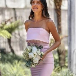 Esther Luxe CLOTHING Lily Maxi Dress - Pink