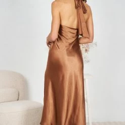 Kaarlo Fashion Pty Ltd Loreen Dress - Rust CLOTHING