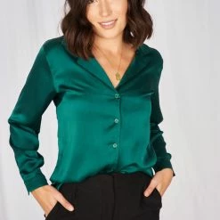 Qtrend Fashion PTY LTD CLOTHING Macey Top - Emerald