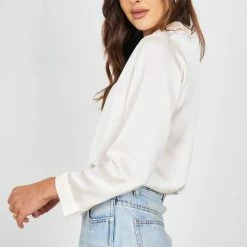 Qtrend Fashion PTY LTD Macey Top - White 9 Qtrend Fashion PTY LTD Macey Top - White