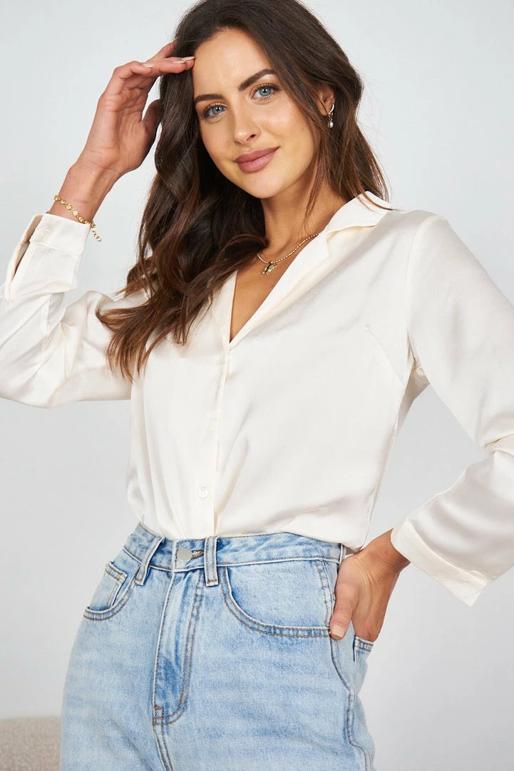 Qtrend Fashion PTY LTD Macey Top - White 3 Qtrend Fashion PTY LTD Macey Top - White