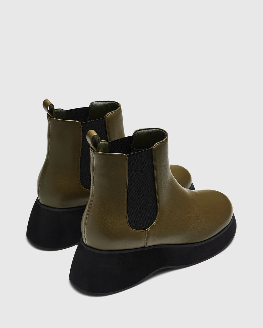 Cherrichella FOOTWEAR Munich Boot Olive 5 Cherrichella FOOTWEAR Munich Boot Olive