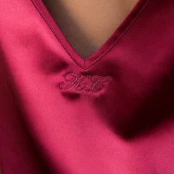 Sleeping With The Enemy LACE CAMI W. SHORTS BURGUNDY Sleepwear & Pyjamas