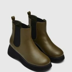 Cherrichella FOOTWEAR Munich Boot Olive