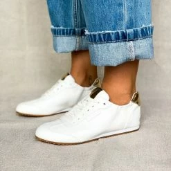Cherrichella Asana Sneakers White/Gold FOOTWEAR