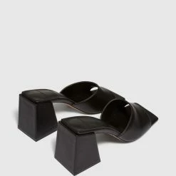 Cherrichella FOOTWEAR Trix Heels Black 7 Cherrichella FOOTWEAR Trix Heels Black