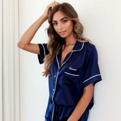 Sleeping With The Enemy SUMMER W. THE ENEMY NAVY Sleepwear & Pyjamas 7 Sleeping With The Enemy SUMMER W. THE ENEMY NAVY Sleepwear & Pyjamas