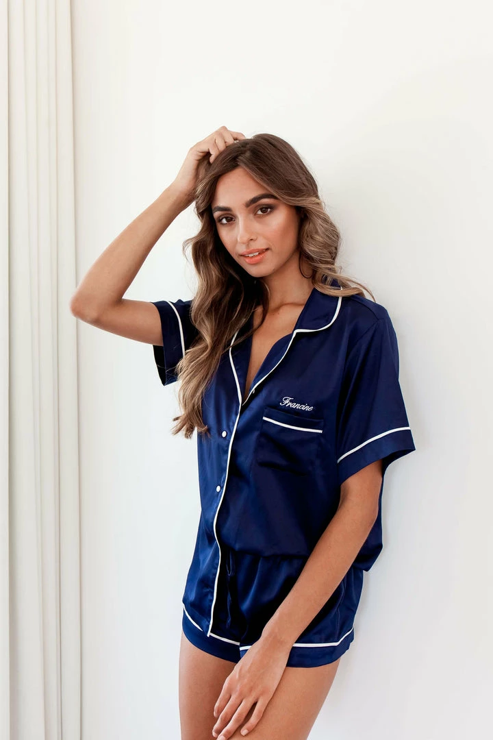 Sleeping With The Enemy SUMMER W. THE ENEMY NAVY Sleepwear & Pyjamas 5 Sleeping With The Enemy SUMMER W. THE ENEMY NAVY Sleepwear & Pyjamas