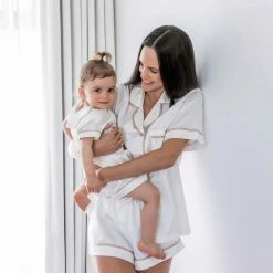 Sleeping With The Enemy SUMMER W. THE ENEMY IVORY + TAN Sleepwear & Pyjamas 8 Sleeping With The Enemy SUMMER W. THE ENEMY IVORY + TAN Sleepwear & Pyjamas