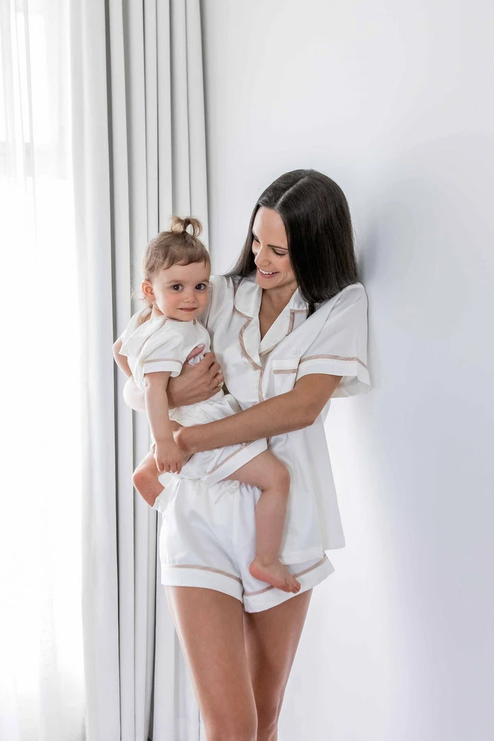 Sleeping With The Enemy SUMMER W. THE ENEMY IVORY + TAN Sleepwear & Pyjamas 5 Sleeping With The Enemy SUMMER W. THE ENEMY IVORY + TAN Sleepwear & Pyjamas