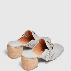 Cherrichella FOOTWEAR Staple Mules Stone 7 Cherrichella FOOTWEAR Staple Mules Stone