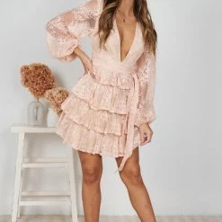 Sasha Clothing Nydia Dress - Blush 10 Sasha Clothing Nydia Dress - Blush