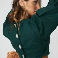 Wild Ginger Paulene Dress - Emerald