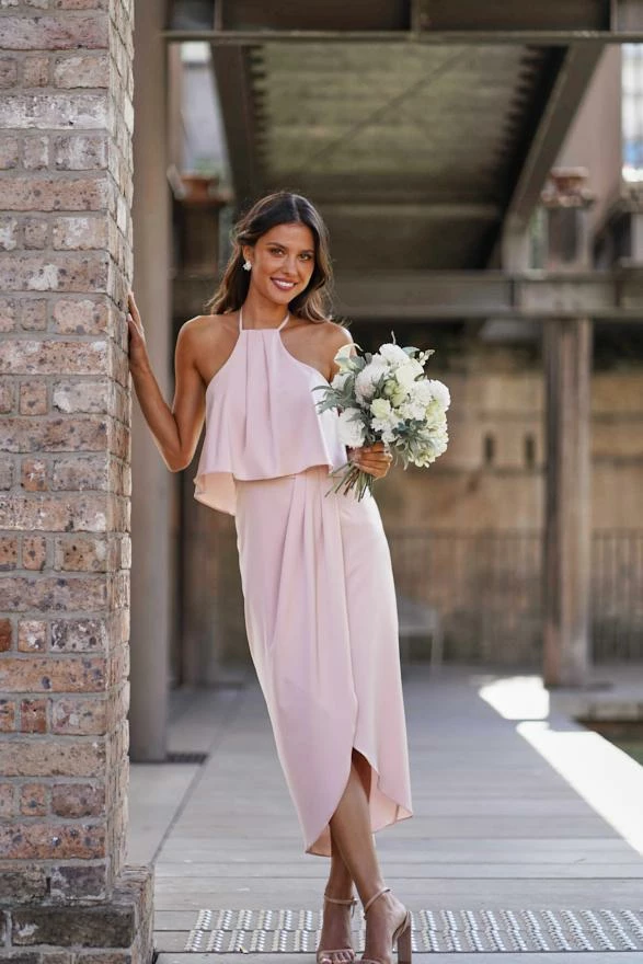 Esther Luxe Peony Dress - Blush 4 Esther Luxe Peony Dress - Blush