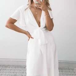 Esther The Label Bryla Dress - White 13 Esther The Label Bryla Dress - White