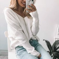 HQ Fashion Frosty Knit - White