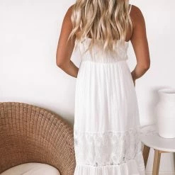 Sweetacacia Lunar Dress - White
