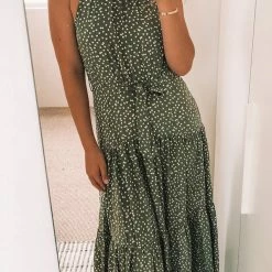 Qtrend Fashion PTY LTD CLOTHING Tobi Dress - Sage Print