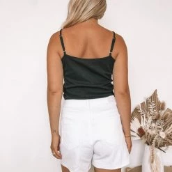 YH & Co (Chloe Yip) CLOTHING Kima Singlet - Black