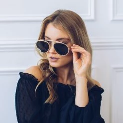 El Roy Eyewear Savi | Gold Accessories