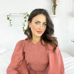 Willo Fashion Sarina Dress - Rose CLOTHING 9 Willo Fashion Sarina Dress - Rose CLOTHING